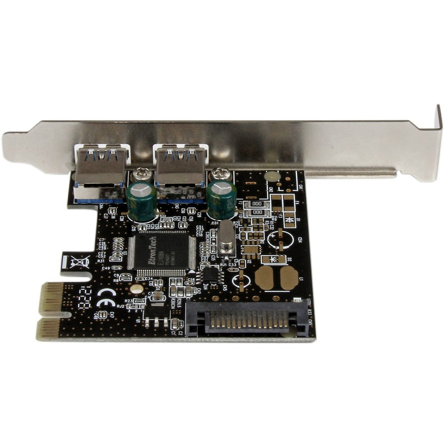 StarTech.com 2 Port PCI Express PCIe SuperSpeed (5Gbps) USB 3.0 Controller Card w/ SATA Power