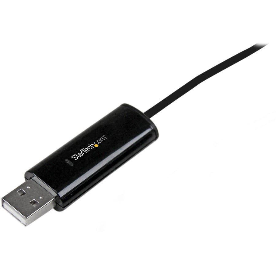 StarTech.com 2 Port USB Keyboard Mouse Switch Cable w/ File Transfer for PC and Mac