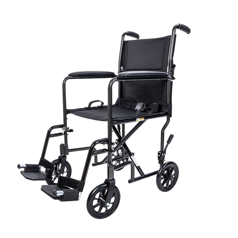 DynaRide Transport Wheelchair Aluminum 19",  1 Quantity per Case