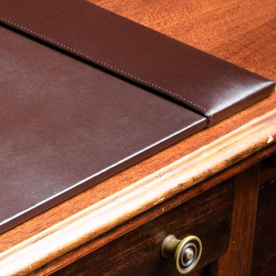 Dacasso Bonded Leather Side-Rail Desk Pad