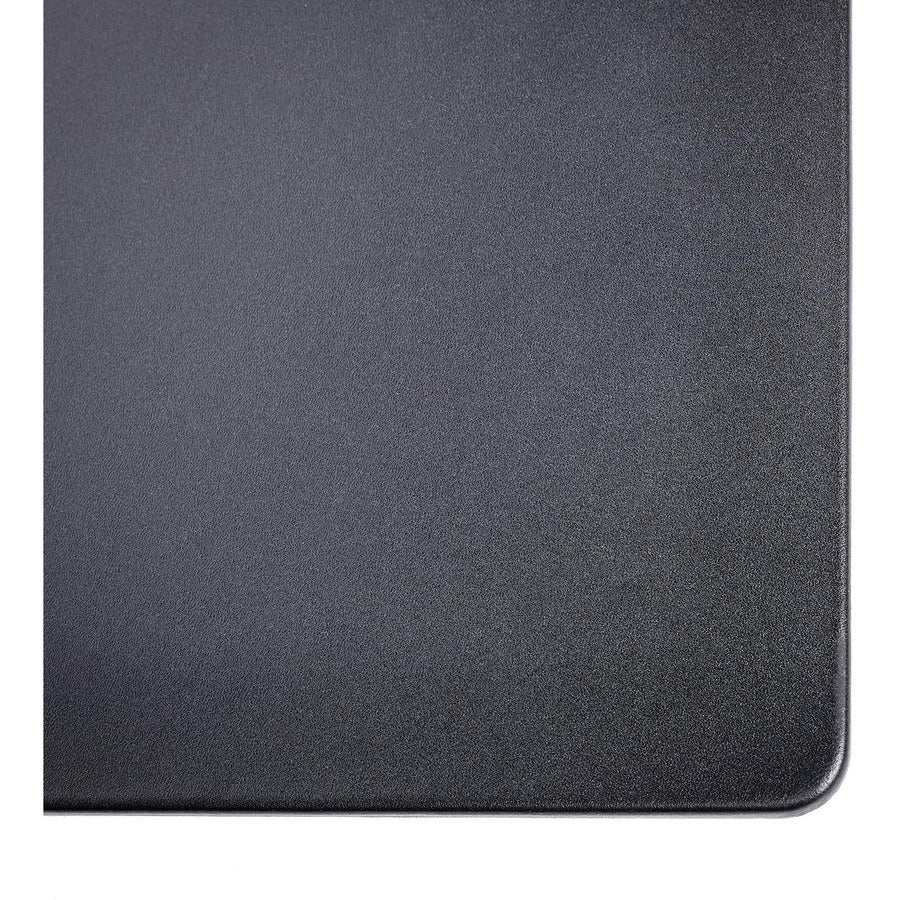 Dacasso Leather Conference Table Pad - Rectangular - 22" Width x 16" Depth - Felt Black Backing - Top Grain Leather - Black