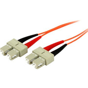 StarTech.com 3m OFNP Plenum Multimode 50/125 Duplex Fiber Patch Cable SC - SC