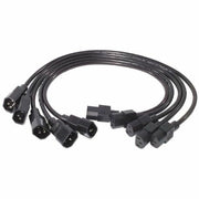 APC by Schneider Electric Power Extension Cable - 230 V AC - Black - 1.97 ft Cord Length - IEC 60320 C14 - 1 Each