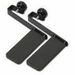APC by Schneider Electric 750mm Wide Partition Mounting Bracket, Black, 1 Each