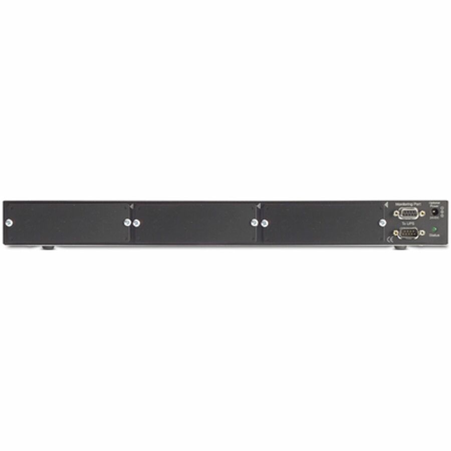 APC by Schneider Electric AP9604BLK SmartSlot Triple Management Chassis