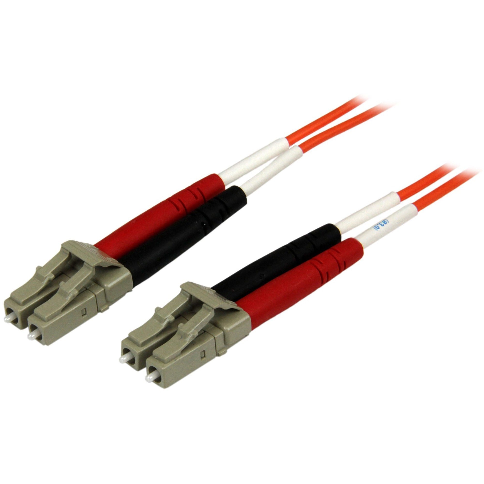 StarTech.com 3m OFNP Plenum Multimode 50/125 Duplex Fiber Patch Cable LC - LC