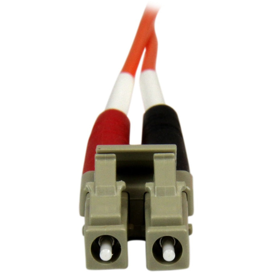 StarTech.com 3m OFNP Plenum Multimode 50/125 Duplex Fiber Patch Cable LC - LC
