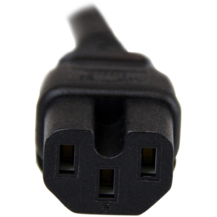 StarTech.com 4 ft Heavy Duty 14 AWG Computer Power Cord - NEMA5-15P to C15