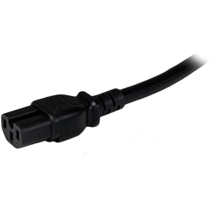 StarTech.com 4 ft Heavy Duty 14 AWG Computer Power Cord - NEMA5-15P to C15