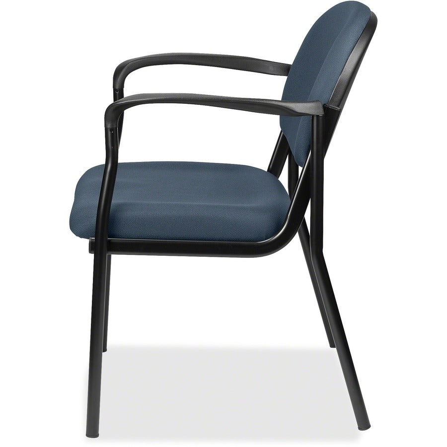 Eurotech Dakota 8011 Guest Chair - Chesapeake Seat Color - Fabric Seat Material - Chesapeake Back Color - Fabric Back Material - Steel Frame Material - Four-legged Base - Shire Chesapeake - 1 Each
