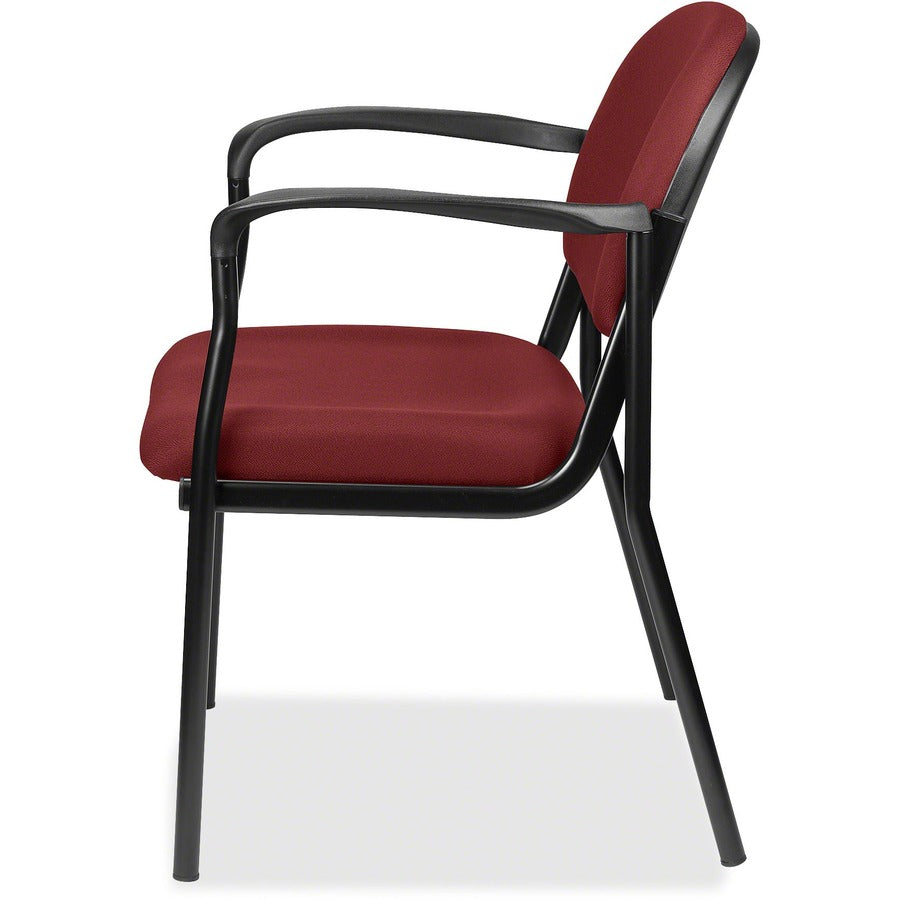 Eurotech Dakota 8011 Guest Chair - Festive Seat Color - Fabric Seat Material - Festive Back Color - Fabric Back Material - Steel Frame Material - Four-legged Base - Expo Festive - 1 Each