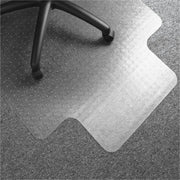 Floortex Computex&reg; Anti-Static Vinyl Lipped Chair Mat for Carpets up to 3/8" - 36" x 48"