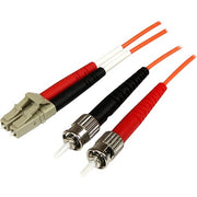 StarTech.com OFNP Plenum Multimode 50/125 Duplex Fiber Patch Cable LC - ST