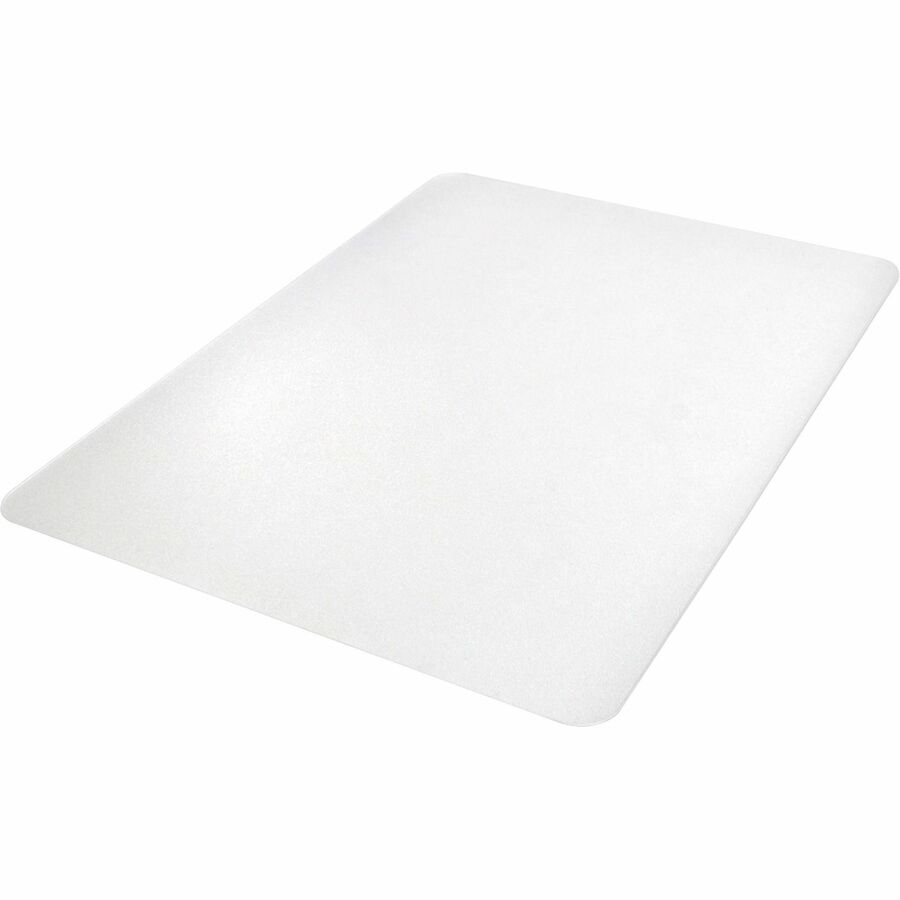 Lorell Oversized Chairmat - Hard Floor - 60" Width x 60" Depth - Square - Polycarbonate - Clear - 1 Each