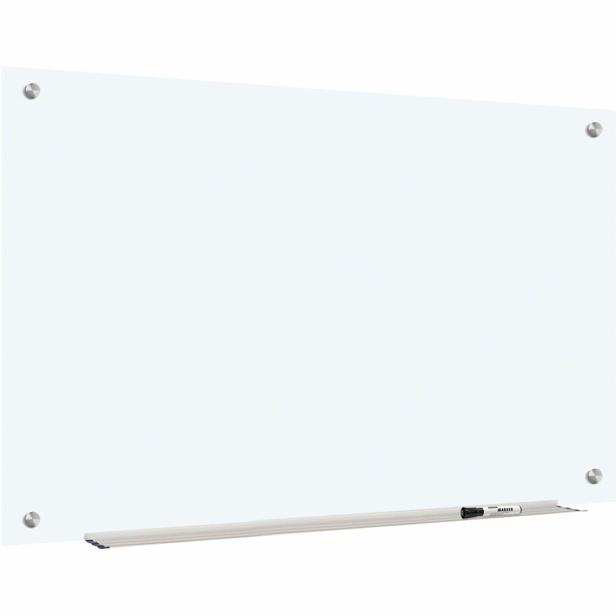 Lorell Dry-Erase Glass Board - 48" (4 ft) Width x 36" (3 ft) Height - Frost Glass Surface - Rectangle - Stain Resistant, Ghost Resistant - Assembly Required - 1 Each