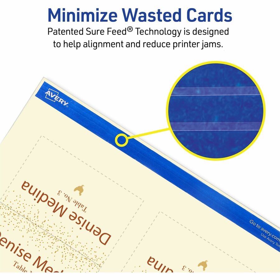 Avery&reg; Sure Feed Tent Cards