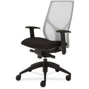 9 to 5 Seating Vault 1460 Task Chair, Black Mesh Back, Adjustable Arms, 5-Star Base, 1 Each