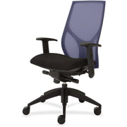 9 to 5 Seating Vault 1460 Task Chair, Black Seat, Mesh Back, 5-Star Base, Adjustable Arms and Back, 1 Each