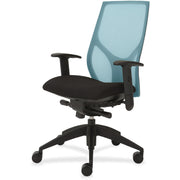 9 to 5 Seating Vault 1460 Task Chair, Black Mesh Back, Black Seat, 5-Star Base, Adjustable Arms and Back, Seat Slider, 1 Each