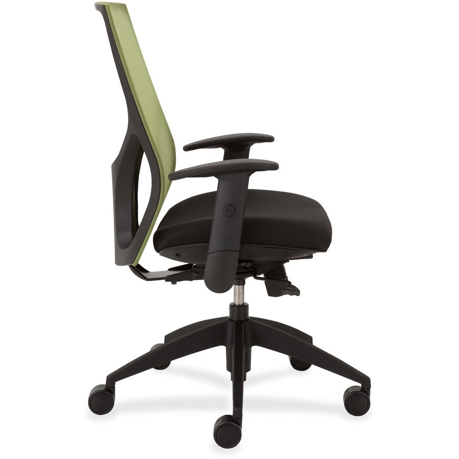 9 to 5 Seating Vault 1460 Task Chair, Black Mesh Back, Black Seat, 5-Star Base, Adjustable Arms and Seat, 1 Each
