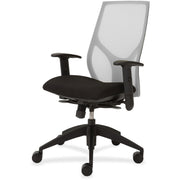 9 to 5 Seating Vault 1460 Task Chair, Black Mesh Back, Black Seat, 5-Star Base, Adjustable Arms and Seat, 1 Each