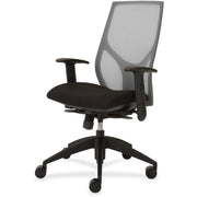 9 to 5 Seating Vault 1460 Task Chair, Black Mesh Back, Black Seat, 5-Star Base, Adjustable Arms and Back, 1 Each