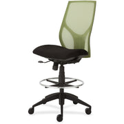 9 to 5 Seating Vault 1468 Armless Task Stool, Black Seat, 5-Star Base, Adjustable Height, 1 Each