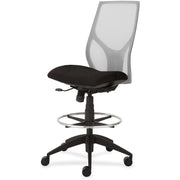 9 to 5 Seating Vault 1468 Armless Task Stool, Black Seat, 5-Star Base, Adjustable Height, 1 Each