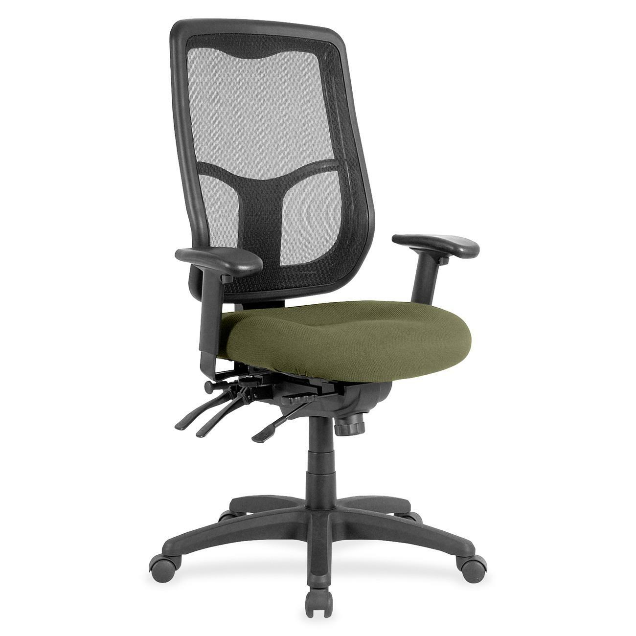 Eurotech Apollo MFHB9SL Executive Chair - Leaf Seat Color - Fabric Seat Material - 5-star Base - Expo Leaf - 1 Each