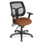 Eurotech Apollo MFT9450 Task Chair - Nutmeg Seat Color - Fabric Seat Material - 5-star Base - Canyon Nutmeg - 1 Each