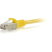 C2G 35ft Cat6 Snagless Shielded (STP) Ethernet Network Patch Cable - Yellow