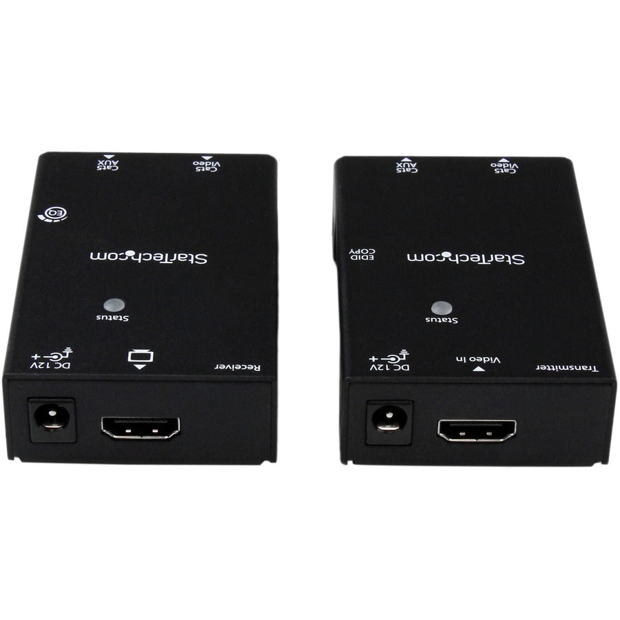 StarTech.com HDMI Over CAT5/CAT6 Extender with Power Over Cable - 165 ft (50m)