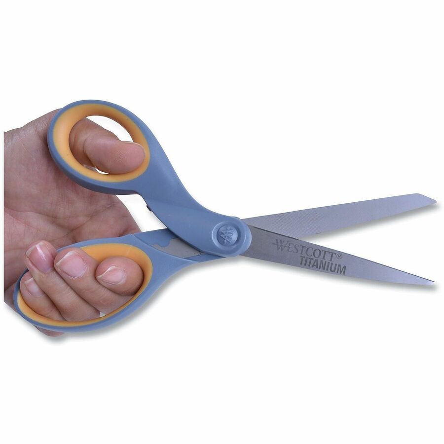 8" Overall Length - Straight-left - Stainless Steel - 1 Each
