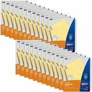 Avery Big Tab Insertable Dividers, 192 Dividers, 8 Tabs per Set, 8.5" x 11", Buff, Clear Plastic/Paper Tabs, 3-Hole Punched, 1 Box