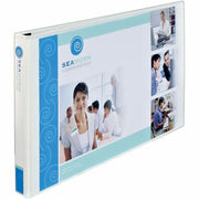 Avery Heavy-Duty View Binder, 1" Slant Rings, 11" x 17" , White (72124)