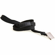 Clasp Attachment - 36" Length - Black - Nylon, Steel - 12 / Pack