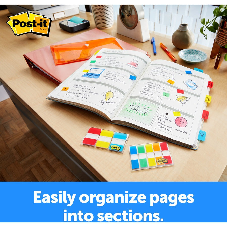 Post-it&reg; Tabs in On-the-Go Dispenser