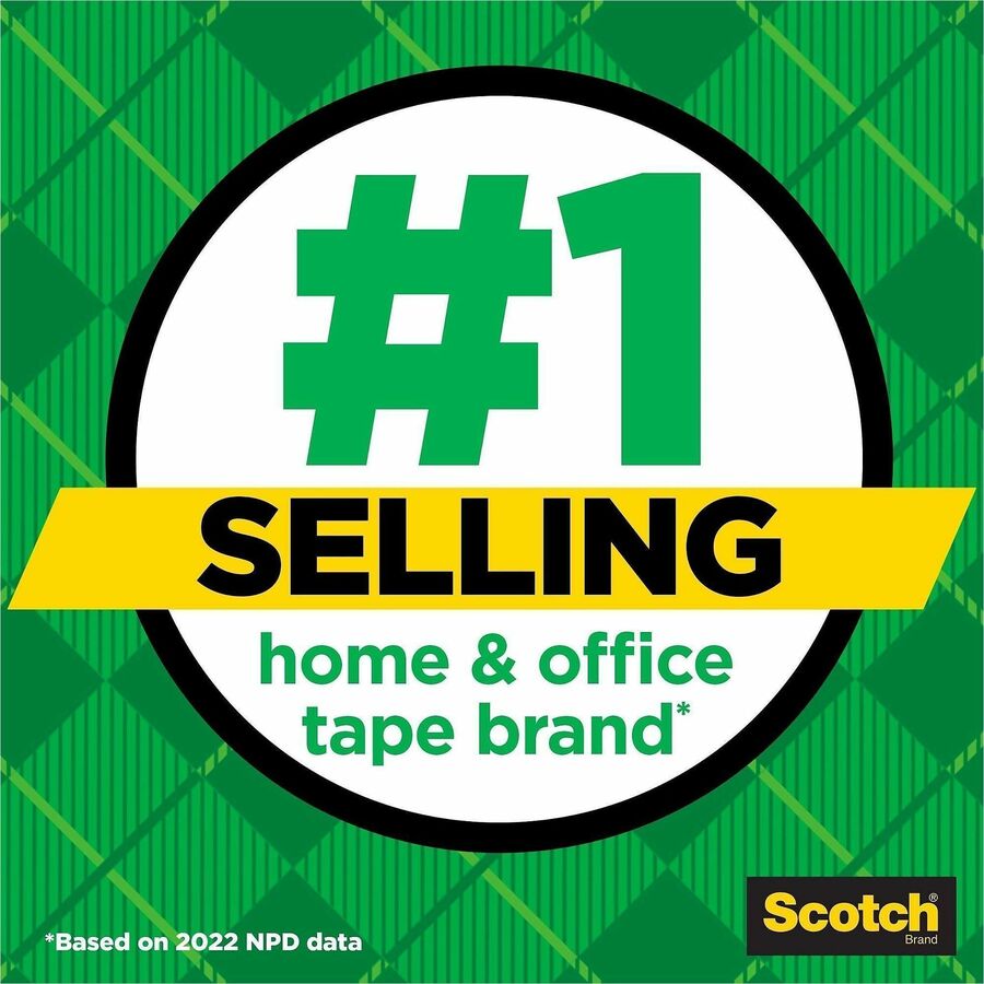Holds Total 1 Tape(s) - 1" , 3" Core - Heavy Duty, Durable - Plastic - Black - 1 Each