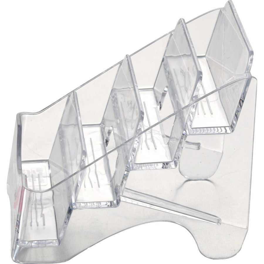 Officemate Officemate Pink Ribbon Four Tier Business Card Holder (08930)