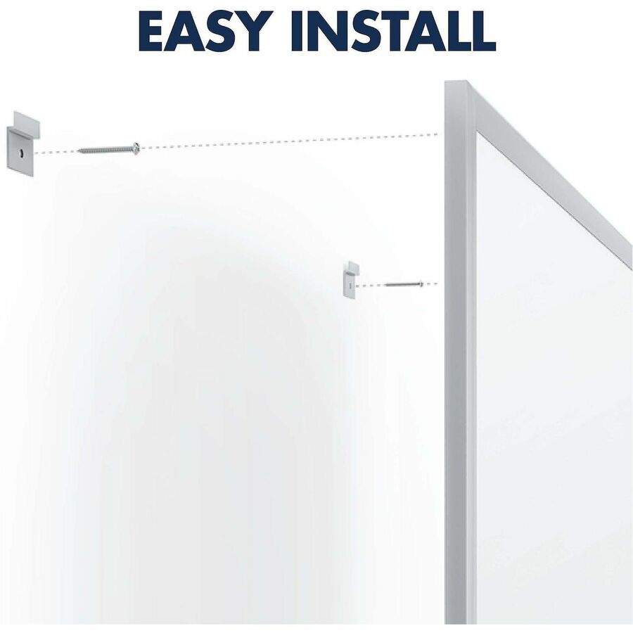 Quartet Classic Magnetic Whiteboard - 24" (2 ft) Width x 18" (1.5 ft) Height - White Painted Steel Surface - Silver Aluminum Frame - Horizontal/Vertical - Magnetic - 1 Each