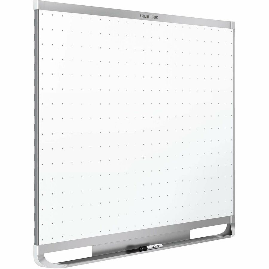 Quartet Prestige 2 Dry-Erase Board, 48" x 36", White Surface, Silver Aluminum Frame, Horizontal, 1 Each