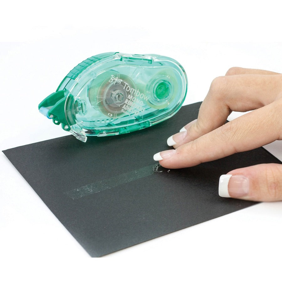 13.12 yd Length x 0.33" Width - Clear - Dispenser Included - Tear Proof, Stain Resistant - For Photo, Paper, Card, Photo Album - 1 Each