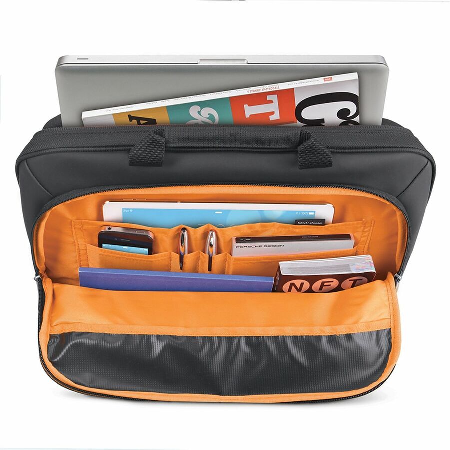 Polyester Body - Handle, Shoulder Strap - 11.8" Height x 16" Width x 2" Depth - 1 Each