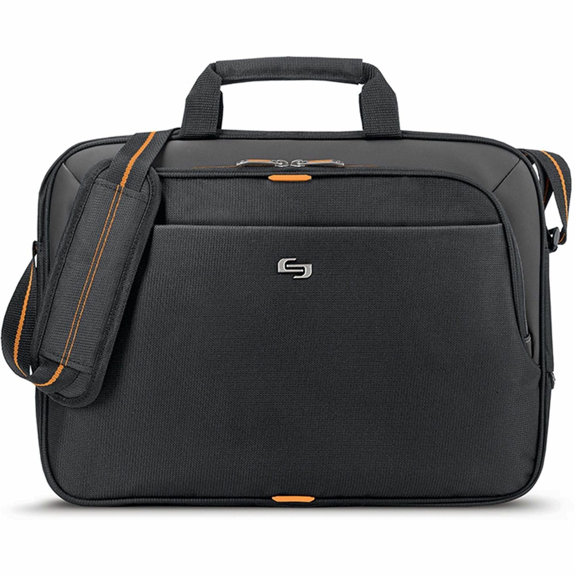 Polyester Body - Handle, Shoulder Strap - 11.8" Height x 16" Width x 2" Depth - 1 Each