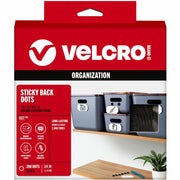 0.75" Diameter - Black - For Sign, Poster, Wall, Plastic, Glass, Tile, School, Home - 200 / Carton