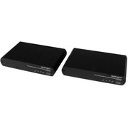 StarTech.com KVM Console/Extender Kit, 1 Computer, 1 Local User, 330 ft Range, WUXGA 1920x1200, 2 HDMI, 6 USB, 2 RJ-45, Includes Transmitter, Receiver, 4 Mounting Brackets, HDMI & USB Cables, 2 Power Adapters, Quick-start Guide