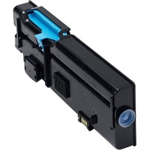 Dell Original High Yield Laser Toner Cartridge, Cyan, 1200 Page Yield, 1 Each