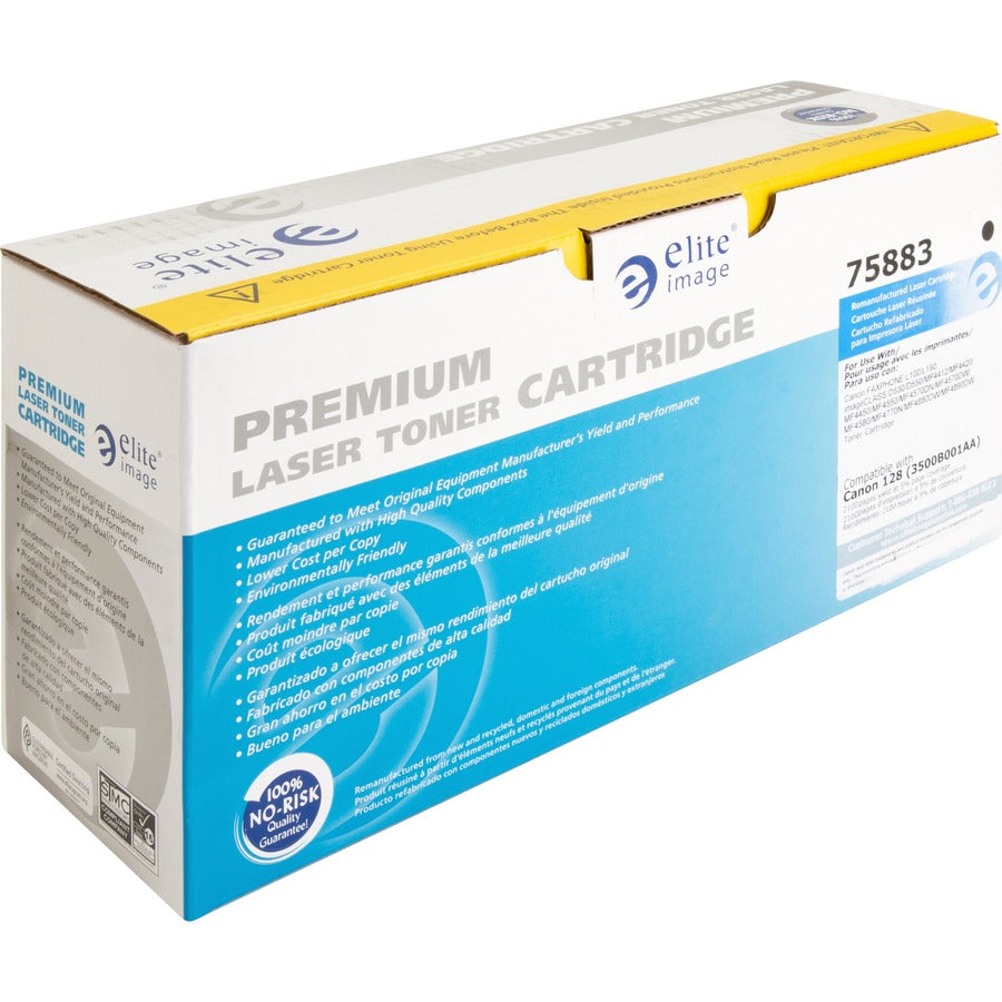 Elite Image Remanufactured Laser Toner Cartridge 128 - Black - 1 Each
