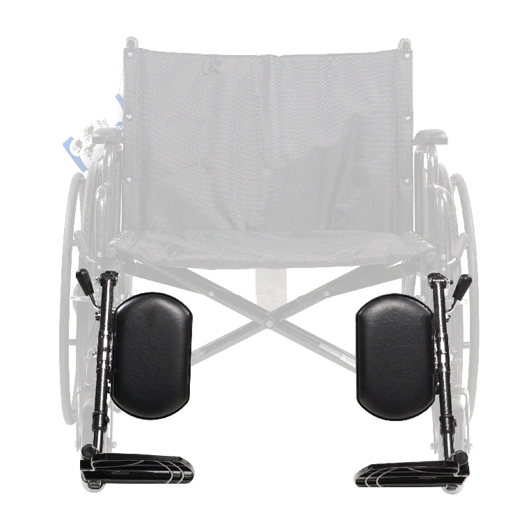 Bariatric HD Elevating Leg Rest, 1 Pair per Case