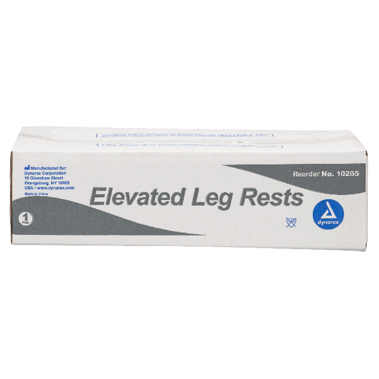 Elevated Leg Rest, 1 Pair per Case